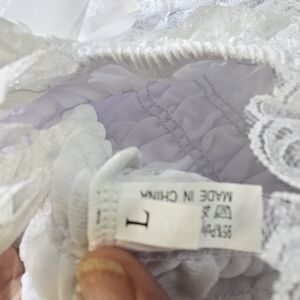 Elegant White Lace One Piece